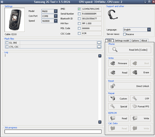 Samsung D900i Vista Software