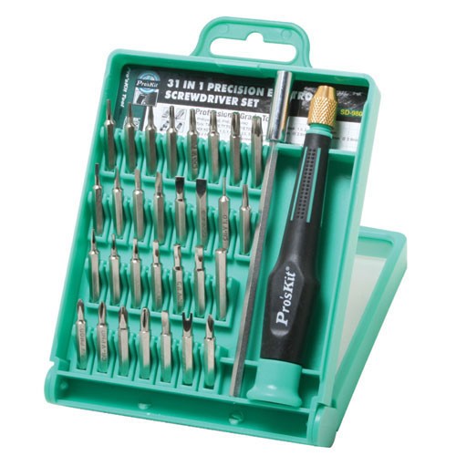 pros kit screwdriver set 31 IN 1 PRECISION ELCTRONIC SCREWDRIVER SET