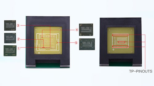 BGA169E BGA162 e-socket adapter set