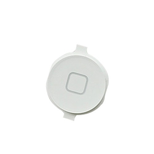 WHITE HOME MENU BUTTON FOR APPLE IPHONE 4 4G