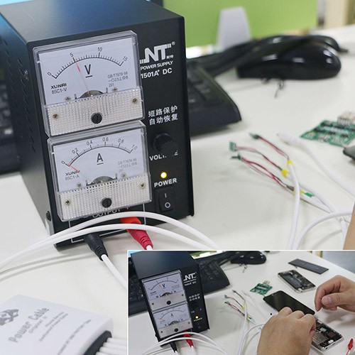 apple iphone 5 5s+ repair power current cable for testing board