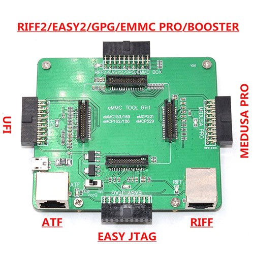 Moorc E-mate pro box for emmc repair ATF RIFF box