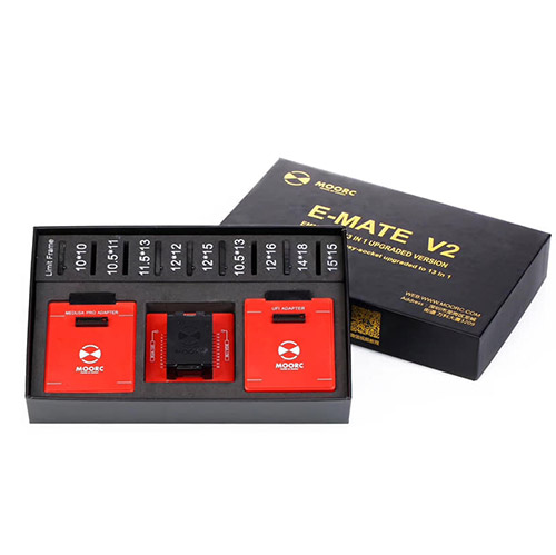 EMATE 13 IN 1 BGA EMMC ADAPTER SET FOR EMMC BOXES