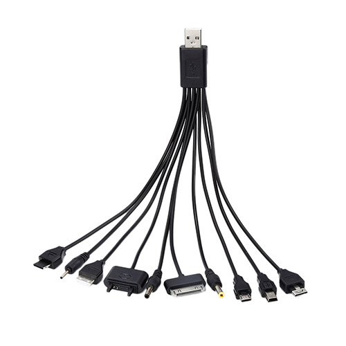 10 in 1 data cable for Nokia, Motorola, Sony, LG, Samsung