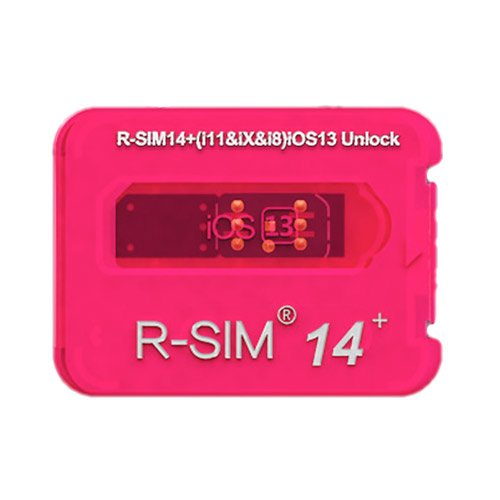 R-sim 14+ plus dual chip cloud upgrade unlock sim card