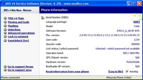 victor gsm mssbox v4 screenshot