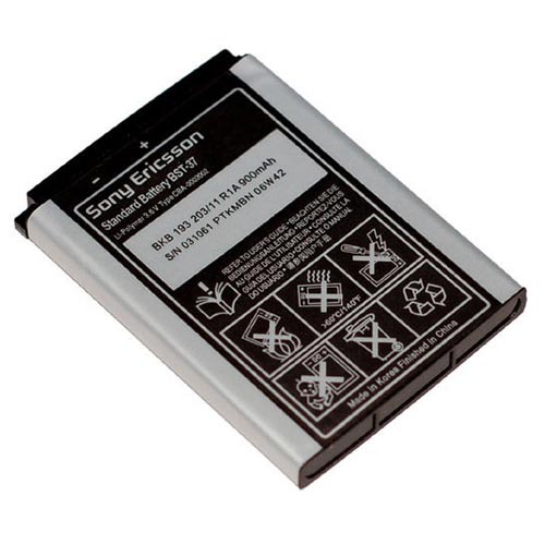 sony ericsson bst-37 bst37 battery j220 k750 k500 k100 j100 w300 w500 w550 w600 w710 z710 v600i