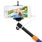 


Description 
Extendable handheld selfie stick for iPhone 4, 5, 5s, 5c, 6, 6 Plus, Samsung...