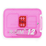 RSIM R-SIM 12 UNLOCK SIM CARD FOR APPLE iPHONE 7, 8, X / iOS 11.1, 11.2